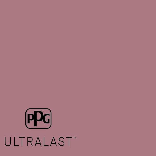 PPG UltraLast 1 qt. Mauve Madness #PPG1049-5 Eggshell Interior Paint and Primer