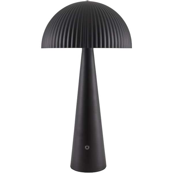 Livabliss Phileas PHL-008 18 in. H x 10 in. W x 10 in. D Accent Table Lamp, Black
