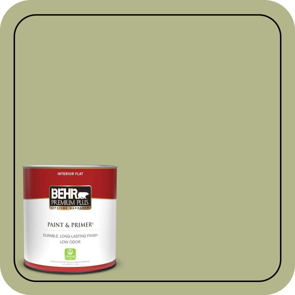 1 qt. #M350-4 Sweet Grass Flat Low Odor Interior Paint & Primer price history on PriceWatchPro