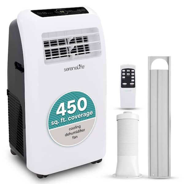 Small Portable Air Conditioner, 12,000 BTU, Built-in Dehumidifier, For Rooms up to 550 sq ft, Remote Control