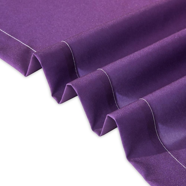 Dainty Home Purple Ombre Rod Pocket Room Darkening Curtain - 40 in