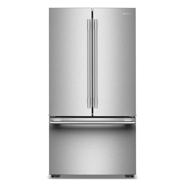 36 in. 24 cu. ft. Counter Depth French Door Refrigerator in PrintShield Stainless with Preserva Food Care System