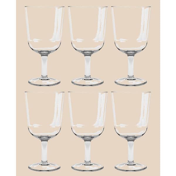 ABODE HOMEWARES Tritan 16 oz. Contemporary Dishwasher Safe Wine Glass Set  (Set of 6) DK23024988 - The Home Depot
