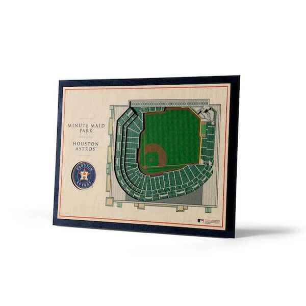 YouTheFan MLB Houston Astros 3D StadiumViews Desktop Display