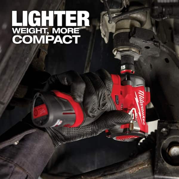 Milwaukee M12 FUEL 12V Li-Ion Brushless Cordless Stubby 1/2