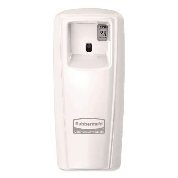 TC Microburst 9000 LCD 3.6 in. x 4.33 in. x 8.75 in. White Automatic Air Freshener Dispenser