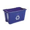 18 Gal. Blue Recycling Bin