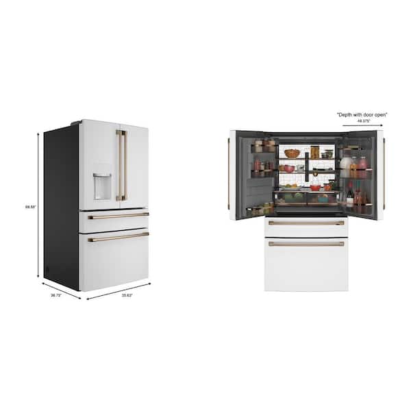 https://images.thdstatic.com/productImages/4747984b-7717-495a-b845-889c3c6d7503/svn/fingerprint-resistant-matte-white-cafe-french-door-refrigerators-cve28dp4nw2-1d_600.jpg