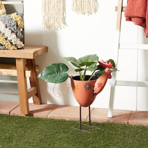 FÖRENLIG Plant pot - indoor/outdoor pink 3 ½