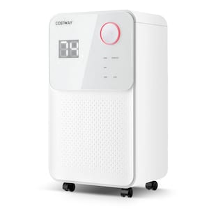 32-Pints 2000 sq.ft. Dehumidifier for Home and Basements w/3-Color Digital Display
