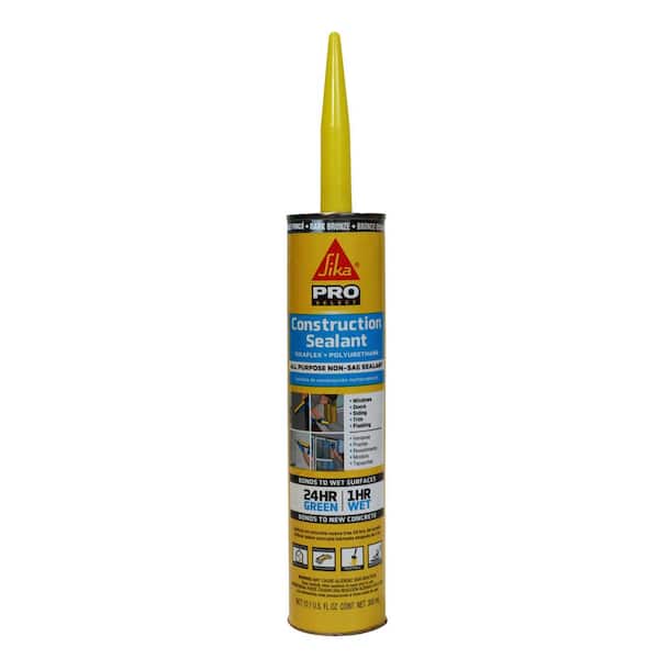 Sika 10.1 fl. oz. Sikaflex All Purpose Non-Sag Construction Sealant Polyurethane in Dark Bronze