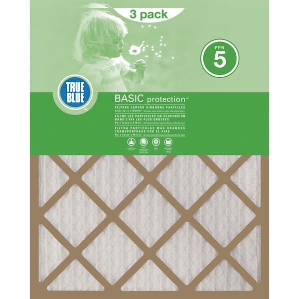 True Blue 10 x 24 x 1 Basic FPR 5 Pleated Air Filter (3-Pack)