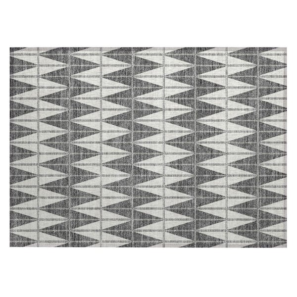 Chantille Machine Washable Indoor/Outdoor Abstract ACN2415 Ivory 2 ft. x 3 ft. Accent Rug