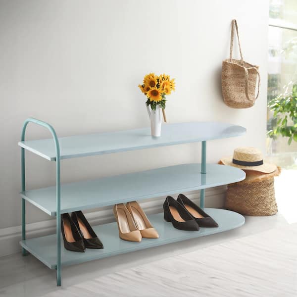 Pinspiration Monday: Shoe rack turned cleaning supply storage - Dream Green  DIY