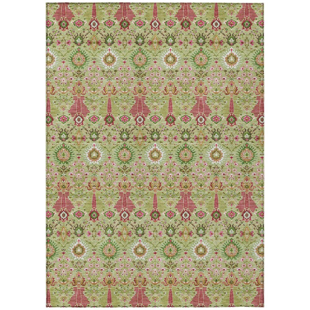 Chantille Machine Washable Indoor/Outdoor Abstract ACN2251 Aloe 10 ft. x 14 ft. Area Rug price history on PriceWatchPro