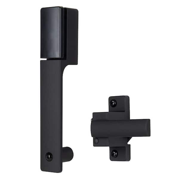 Alto Push Button Latch Matte Black