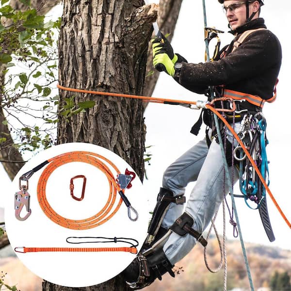 SKYSHALO Steel Core Flipline, 1/2 in. x 8 ft. Arborist Flipline