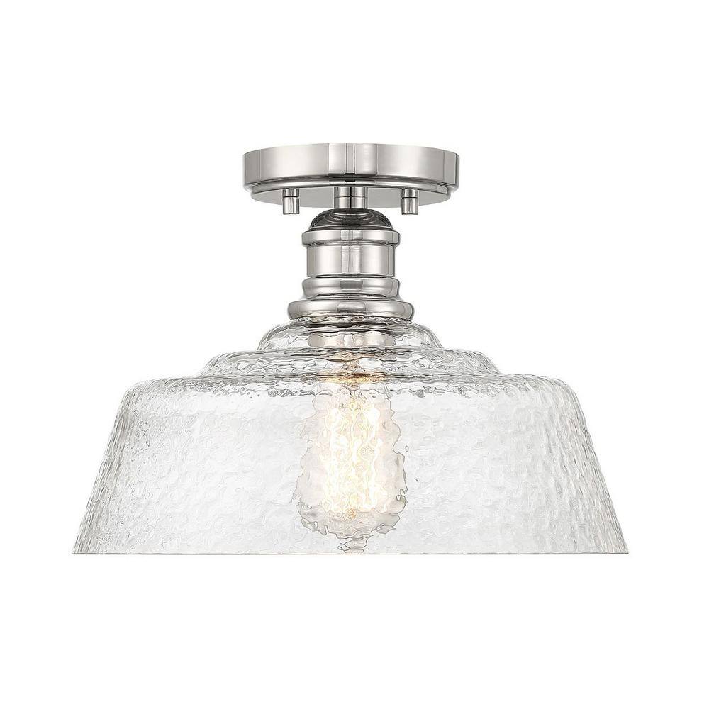 beaded alexis flush mount ceiling light