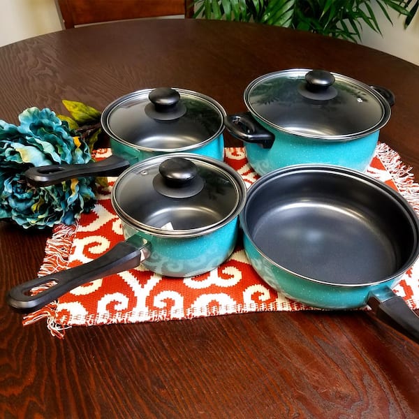 https://images.thdstatic.com/productImages/474bcd7a-c050-41df-8c41-efbf4c7787c2/svn/turquoise-speckle-gibson-home-pot-pan-sets-985100973m-4f_600.jpg