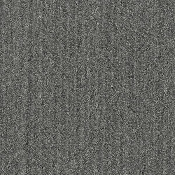 Lifeproof Bainwell - Basin - Gray 45 oz. SD Polyester Pattern Installed Carpet