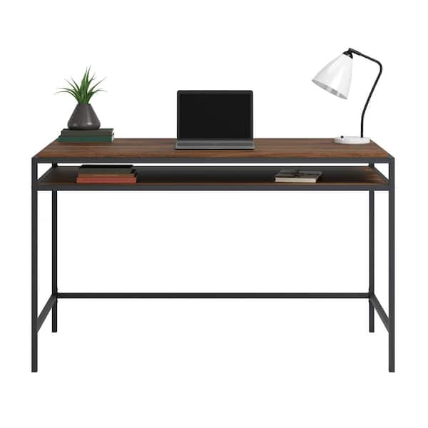 Costway 31.5'' Small Computer Desk Home Office Study Writing Desk With 2  Compartments : Target