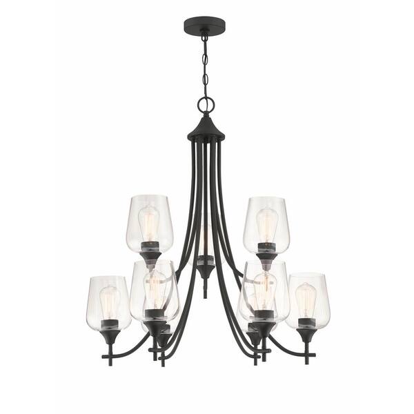 black classic chandelier