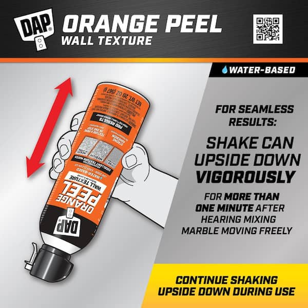 Spray Texture 20 oz. Orange Peel Water Based Wall Texture Quick Repair (6-Pack)