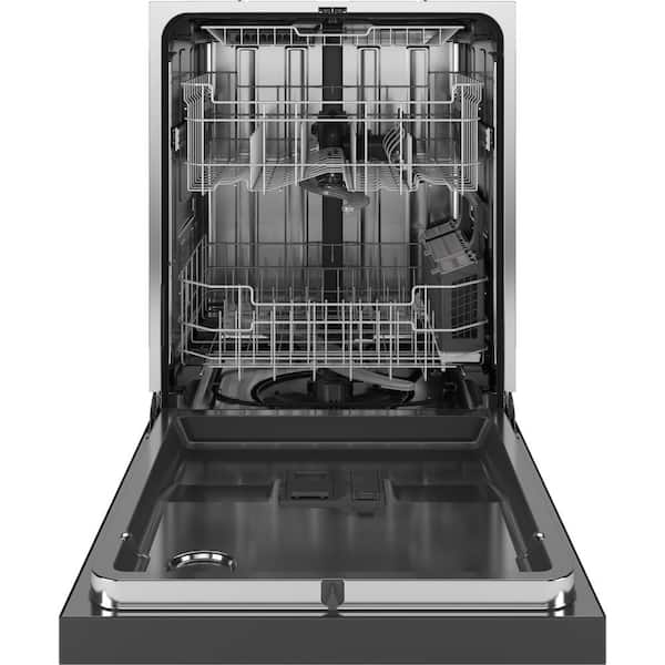 Bosch 300 Series 24 in. Stainless Steel Front Control Tall Tub Dishwasher  with Stainless Steel Tub and 3rd Rack, 46 dBA SHE53C85N - The Home Depot