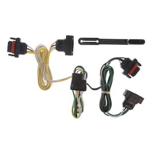 Custom Vehicle-Trailer Wiring Harness, 4-Flat, Select Caravan, Grand Caravan, Dakota, Town and Country, T-Connector