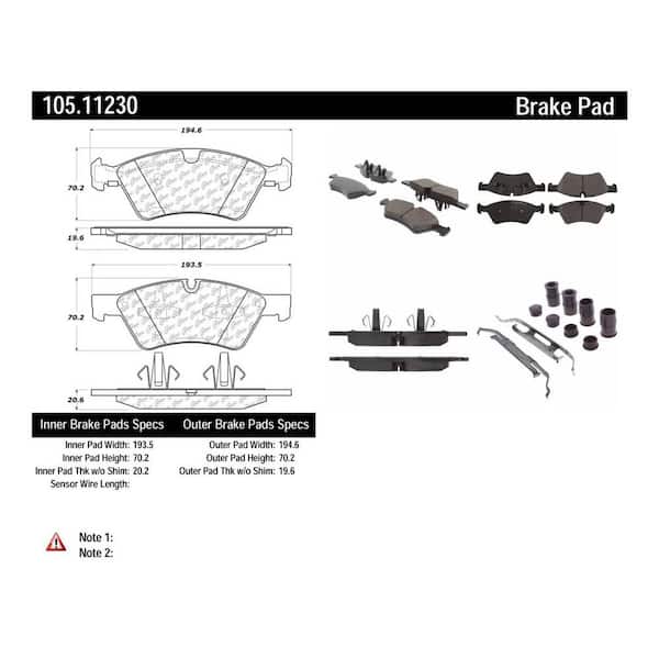 Centric Parts Disc Brake Pad Set