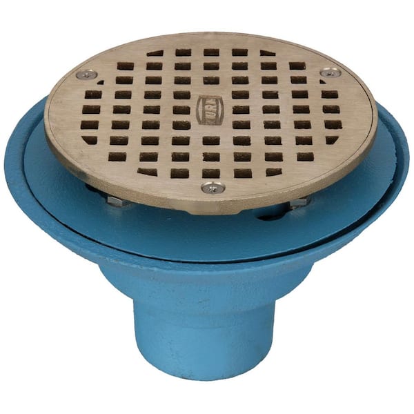 Zurn 2 in. Shower Drain Nickel Bronze FD2254-NH2-R5 - The Home Depot