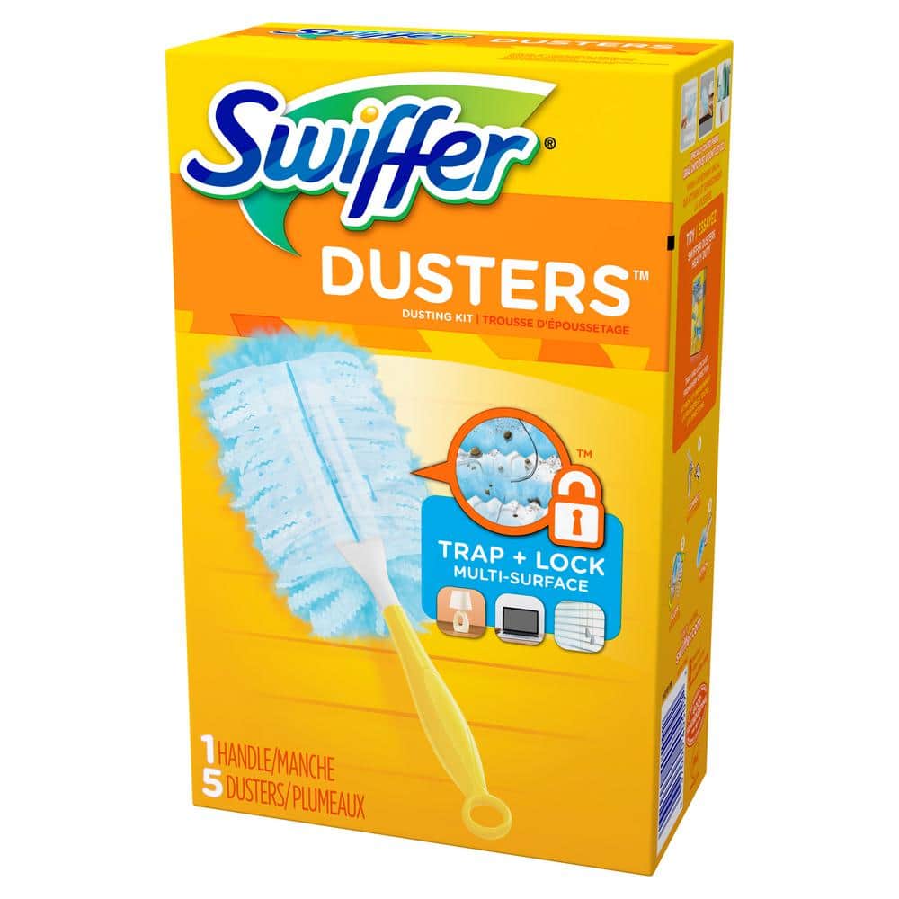 Swiffer 6-Count Disposable Dusting Kit with Handle