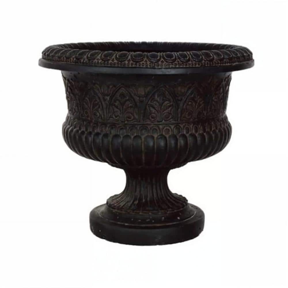 22 in. L x 22 in. W x 18.5 in. H Aged Charcoal Stone Tuscany Urn price history on PriceWatchPro