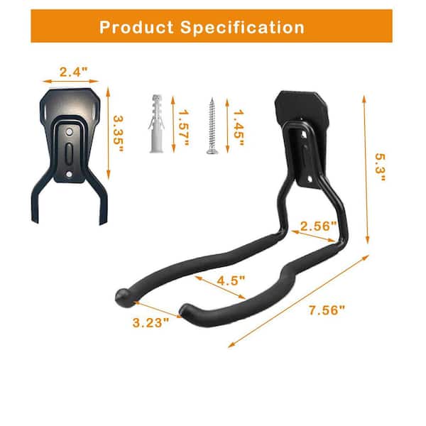 2pcs Garden Power Tool Hanger String Trimmer Hangers, Weed Eater Wall Mount, String Trimmer Hangers Weed Eater Wall Mount String Trimmer Hanger Garage Weedeater Hanger Garage Perfect For Garage