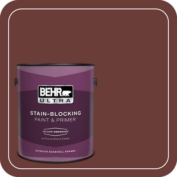 BEHR ULTRA 1 gal. #BXC-69 Cimarron Extra Durable Eggshell Enamel Interior Paint & Primer