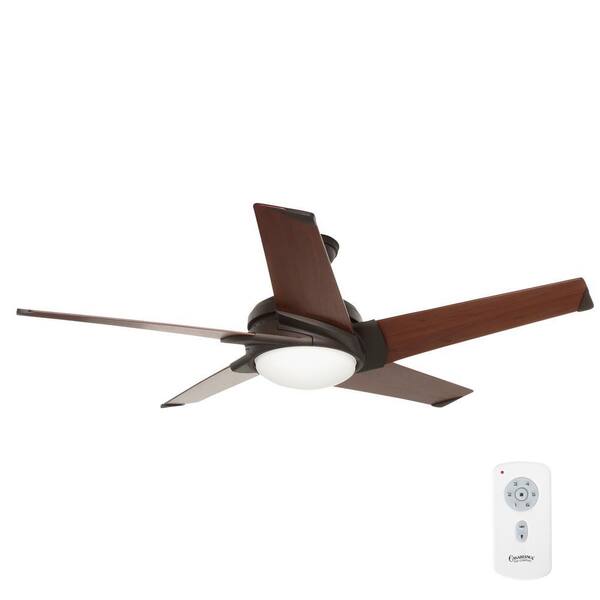 Casablanca Stealth 54 In Indoor Maiden Bronze Ceiling Fan With Universal Wall Control 59107 The Home Depot - Casablanca Stealth Ceiling Fan Light Bulb Replacement