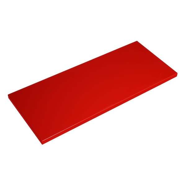 Husky 2-Pack Steel Shelf Set in Red (36 in. W x 15 in. D) for Ready-to-Assemble 36 in. Freestanding Garage Cabinet