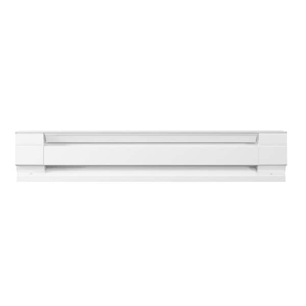 Cadet 36 in. 208-volt 750-watt Electric Baseboard Heater in White 3F750-8W  - The Home Depot