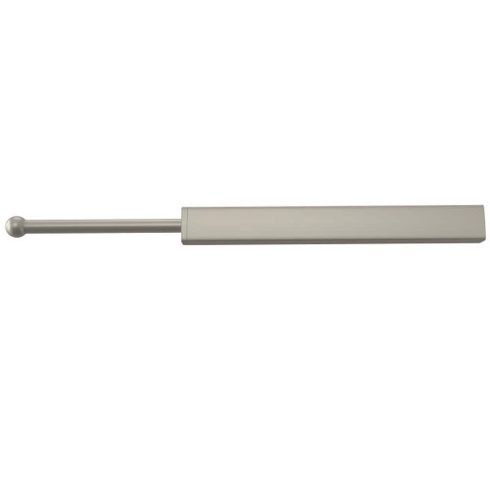14" Satin Nickel Extendable Telescoping Closet Valet Rod