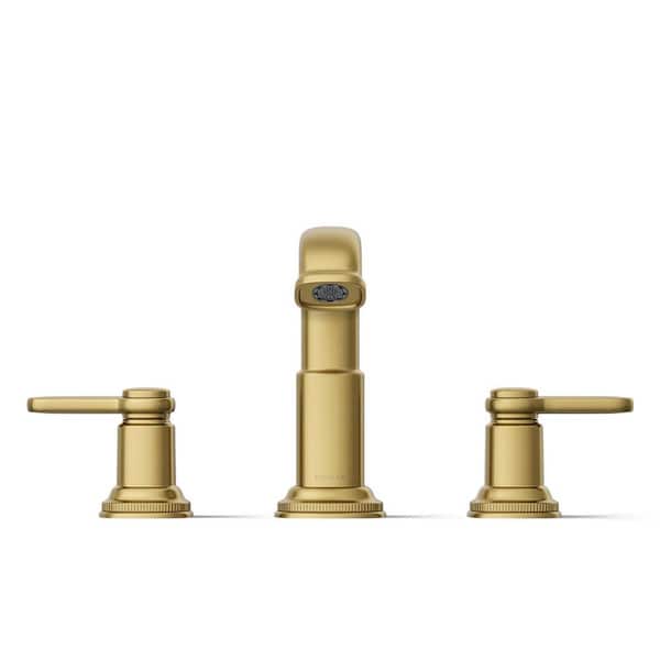KOHLER Numista 8 in. Widespread Double Handle Bathroom Faucet in