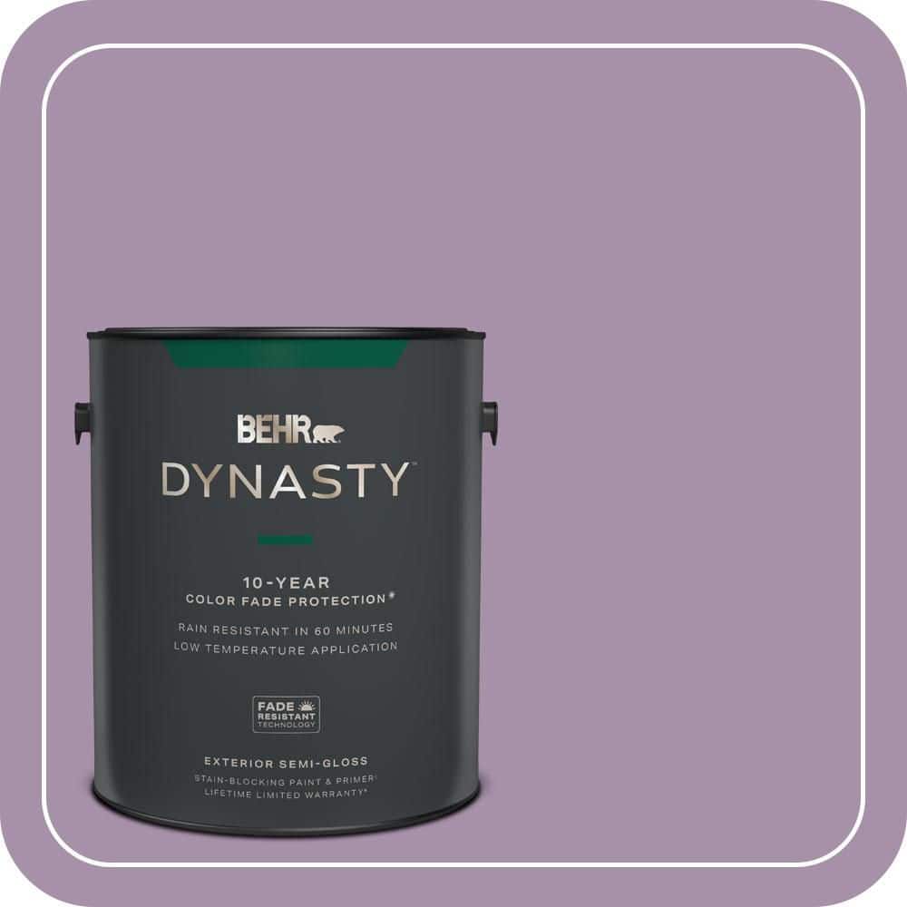 BEHR DYNASTY 1 gal. #MQ5-33 Uptown Girl Semi-Gloss Enamel Exterior ...