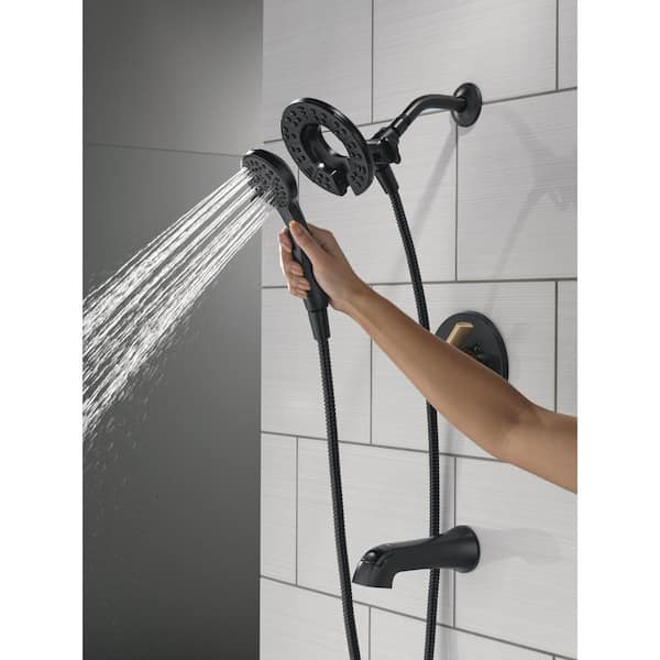 Delta Albion 1-Handle Wall Mount Tub and Shower Trim in