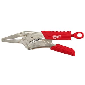 6 in. Torque Lock Long Needle Nose Locking Pliers with Durable Grip