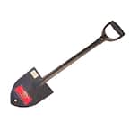 14-Gauge Round Point Trunk Shovel with Poly D-Grip Handle