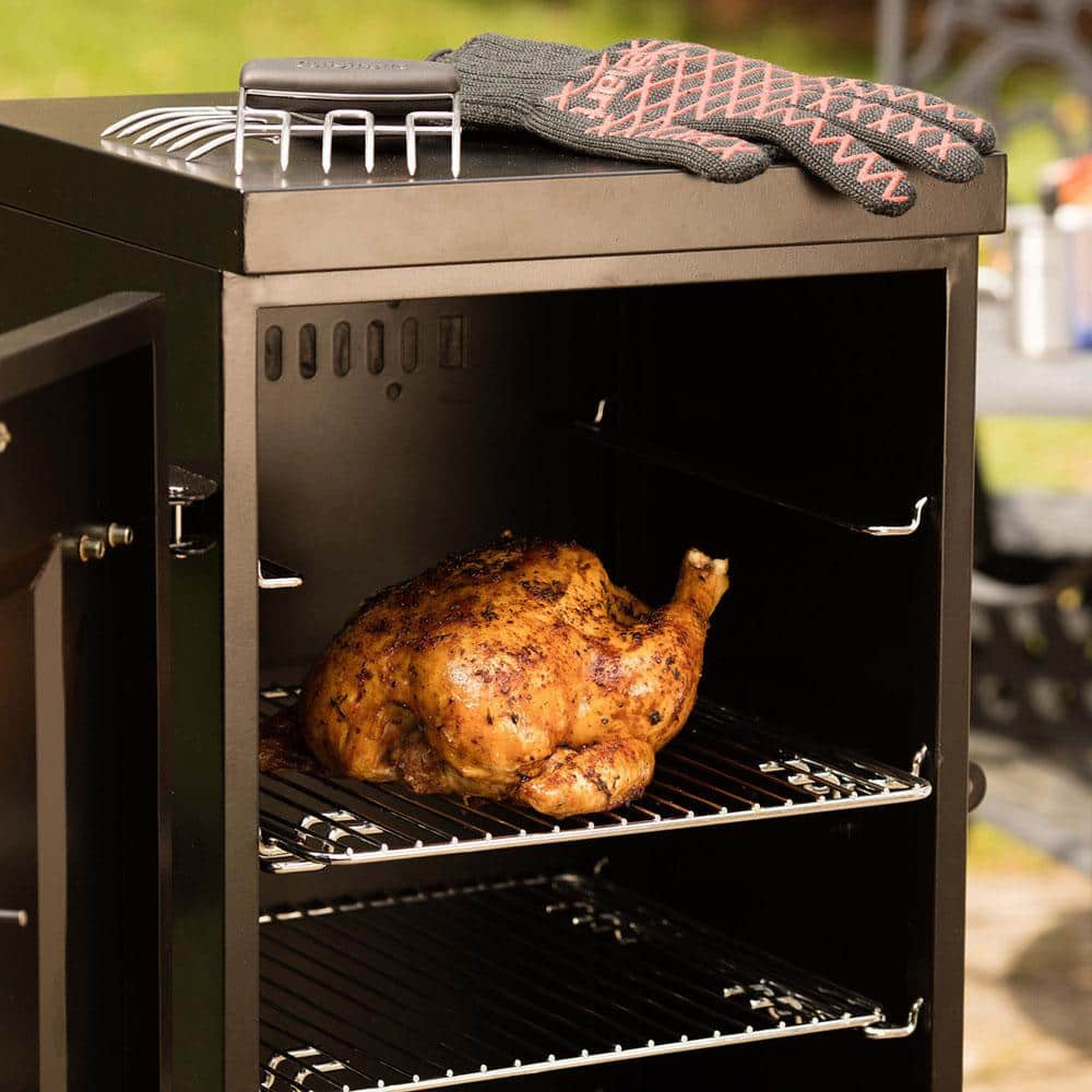Cuisinart 36" Black Stainless Steel Vertical Gas Smoker