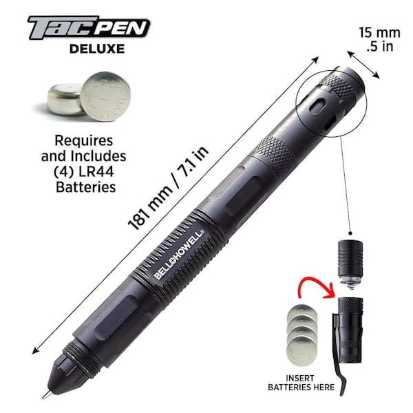 Bell + Howell High Performance Tac Bat Defender Flashlight 1566 - The Home  Depot