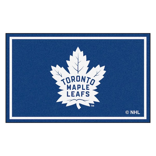 FANMATS Toronto Maple Leafs 4 ft. x 6 ft. Area Rug