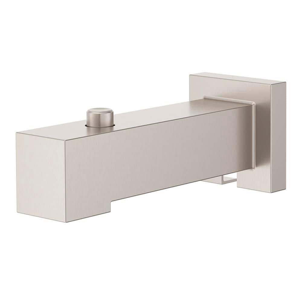 Dumont Tub Spout with Push Button Diverter in Spot Defense Brushed Nickel price history on PriceWatchPro