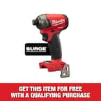 Milwaukee M18 FUEL SURGE 18V Lithium Ion Brushless Cordless 1 4 in. Hex Impact Driver Tool Only 2760 20 The Home Depot