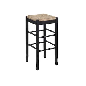 29 in. Black Bar Stool